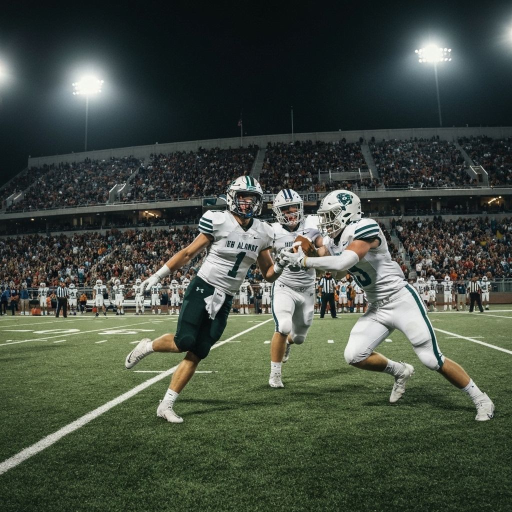 New Albany Bulldogs football game moment against Brownstown Central